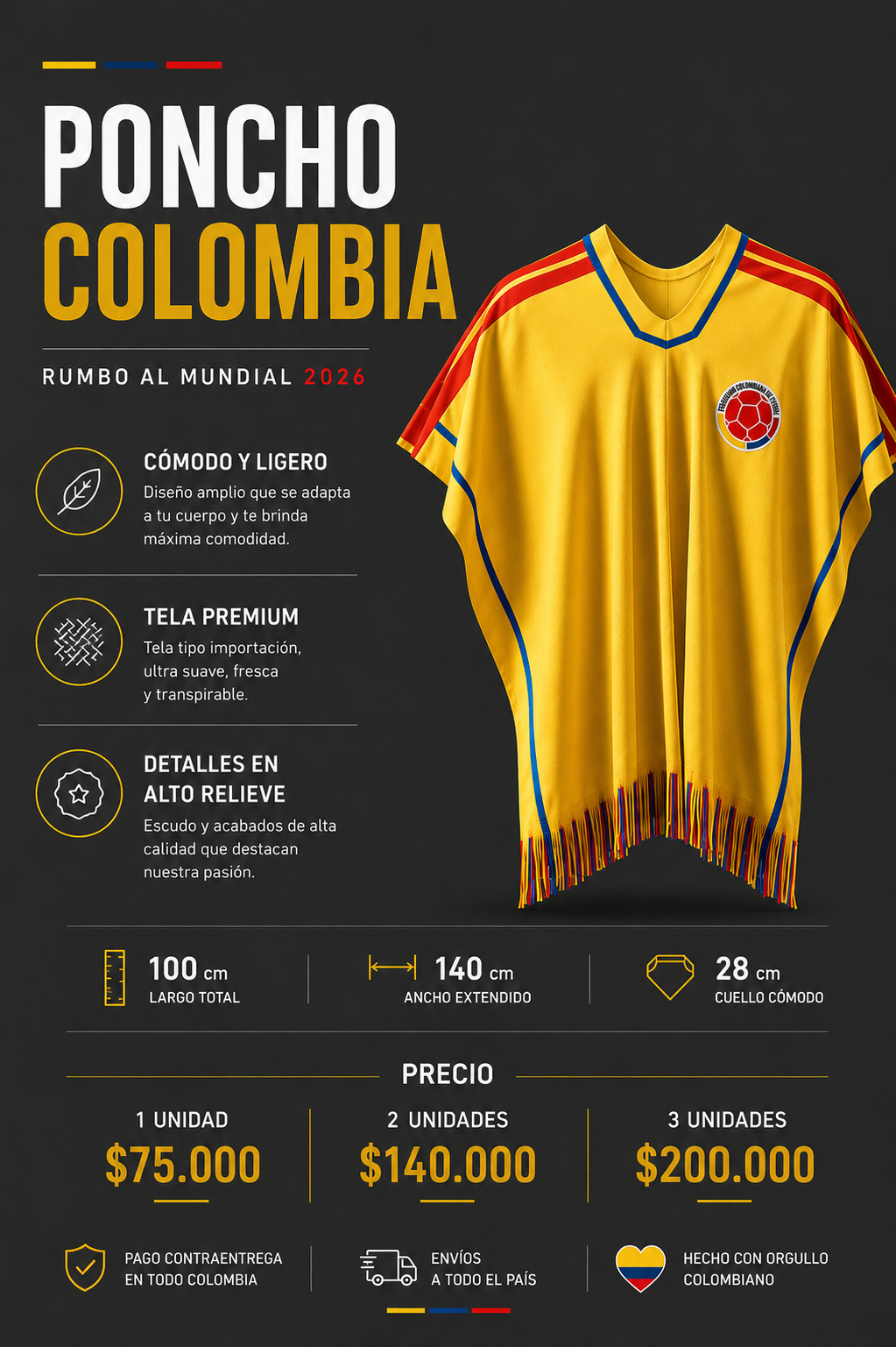 PONCHO COLOMBIA