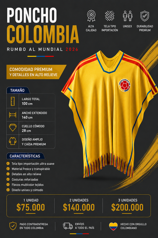 PONCHO COLOMBIA