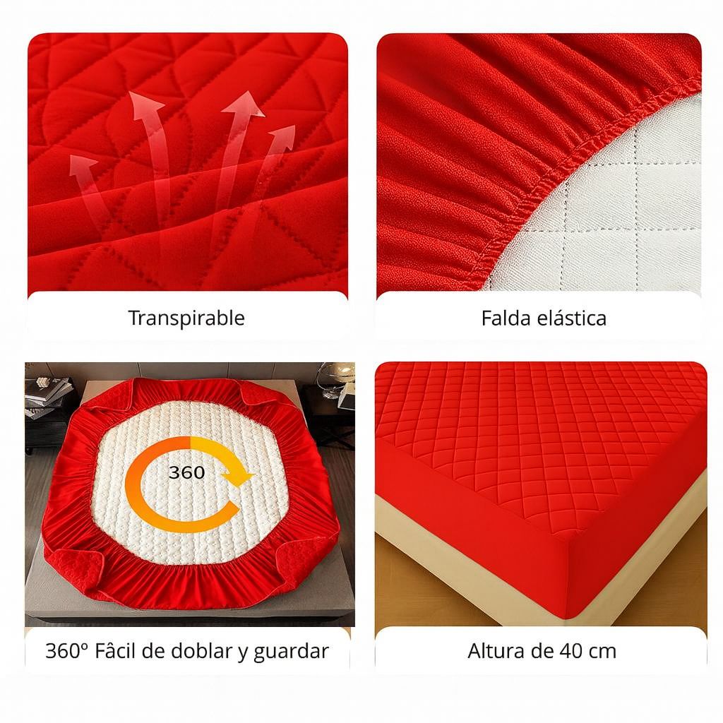 Protector Acolchado Antifluidos